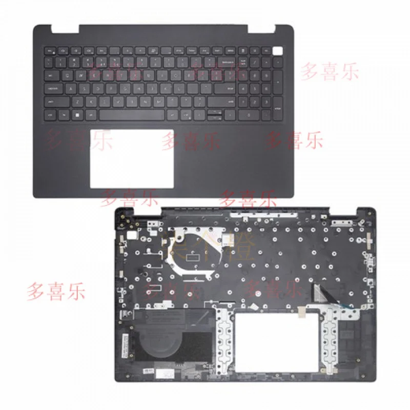 

ZZMM 0DJP76 For Dell Latitude 3520 E3520 Palmrest Cover W/Backlit US Keyboard Black