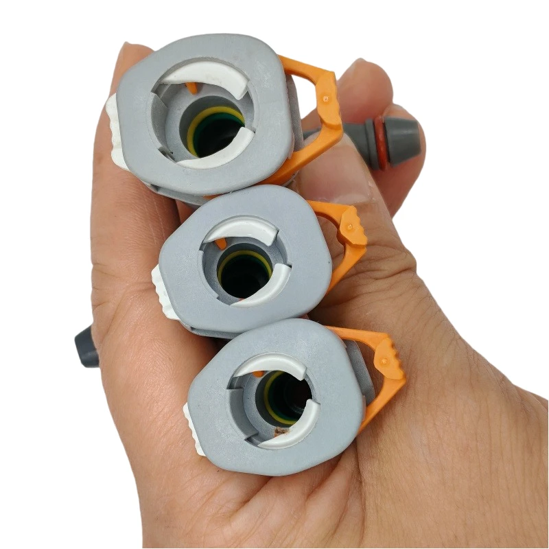 Original Auto-Kraftstoffleitung Schnellkupplung 7,89mm 9,49 ID6 Winkelstück 5/16 Kraftstoffrohranschlüsse Filter 3/8 Buchsenanschluss 2 Stück pro Set – Detail 2
