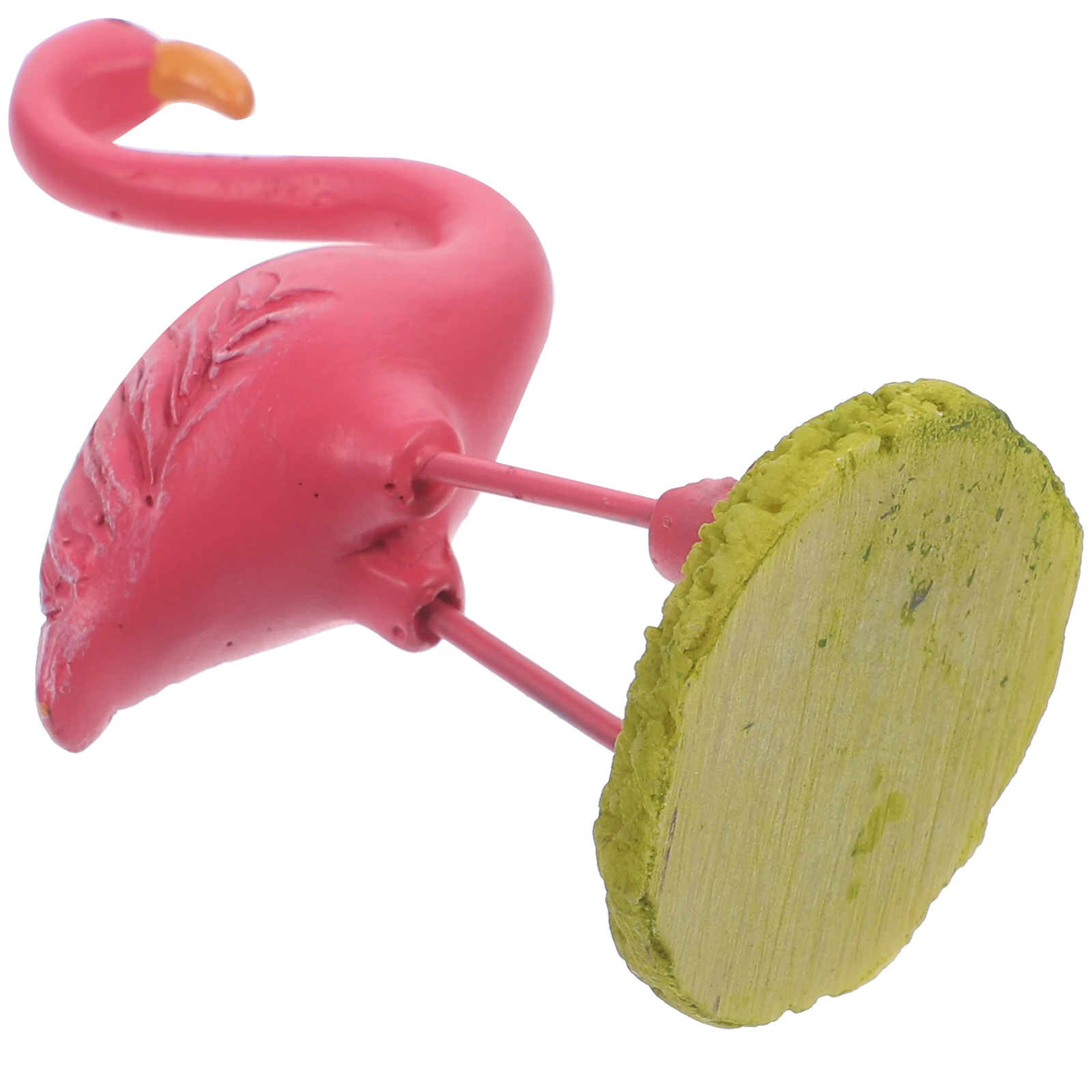 

Pink Flamingo Ornament Birthday Decoration Cake Topper Party Supplies Cake Decor Home Car Desktop Ornament Resin