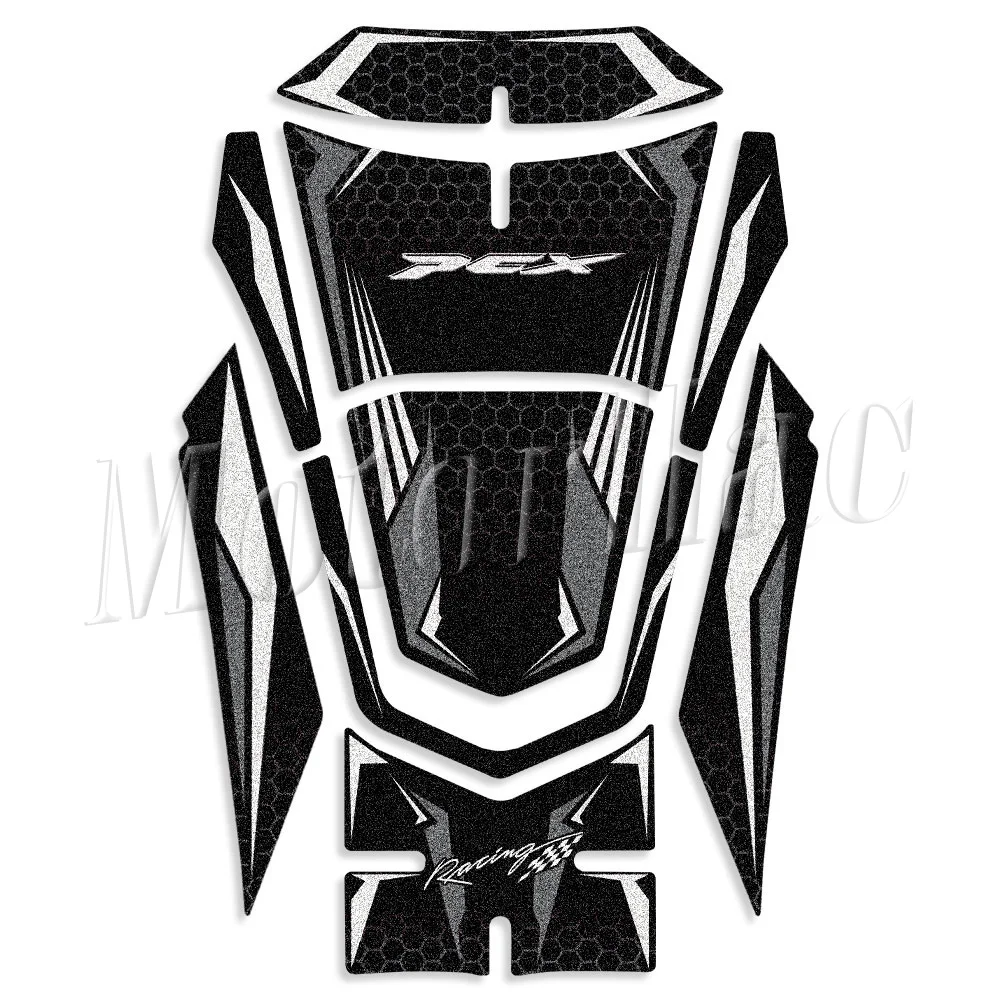 Motorrad-Tankpad-Aufkleber Roller-Schutzabdeckung Zubehör Wasserdicht Für Pcx 125 150 160 Pcx160 2021-2024 2023 – Detail 2