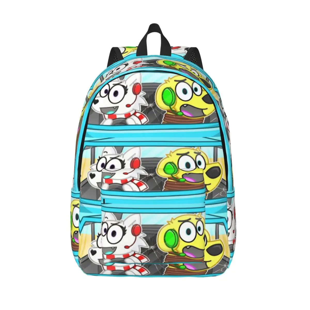 

Superdog Tyler Snowi Fox Backpack Middle High College School Student Drive Car Cartoon Bookbag Teens Daypack Gift