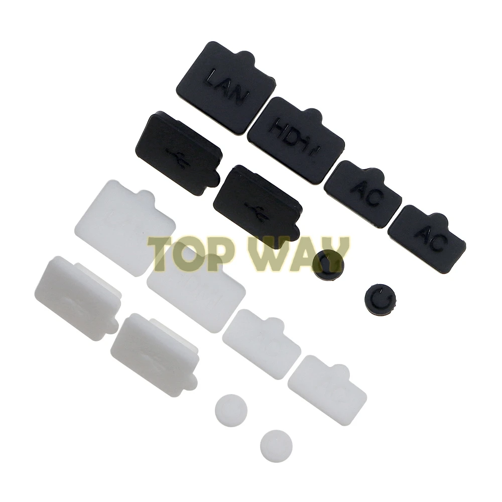 닌텐도 스위치 OLED용 실리콘 방진 플러그 20세트, 스위치 라이트 콘솔용 방진 케이스