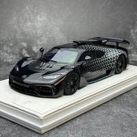 1:24 Benzs-One Alloy Sports Car Model Diecasts Metal Racing Car Vehicles Model Simulation Sound Light Collection Childrens Gifts