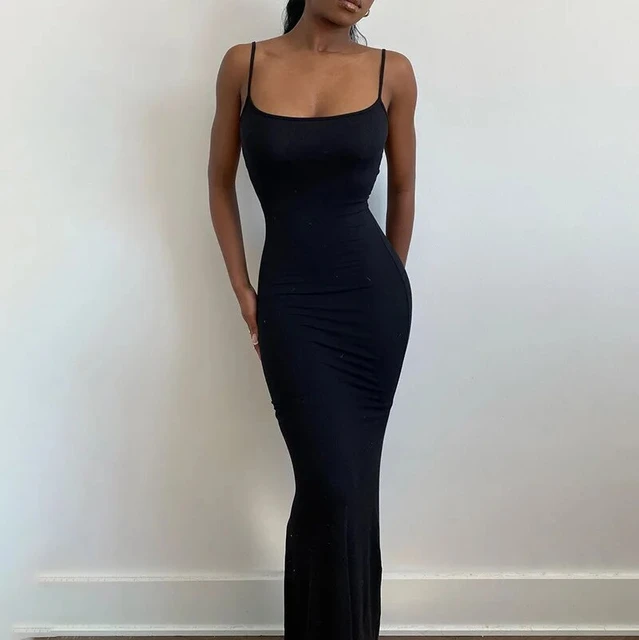 Robe basique longue hotsell