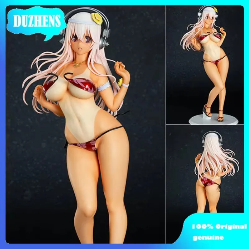 

Orchid Seed Original:SUPER SONICO Summer swimwear 35cm PVC Action Figure Anime Figure Model Toys Figure Collection Doll Gift