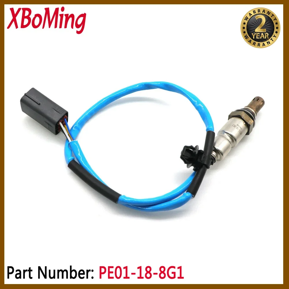 Car Front Lambda O2 Oxygen Air Fuel RatioSensor PE01-18-8G1 For Mazda 3 6 CX5 2.0L 2.5L L4 2013-2018 PE13-18-8G1 Upstream