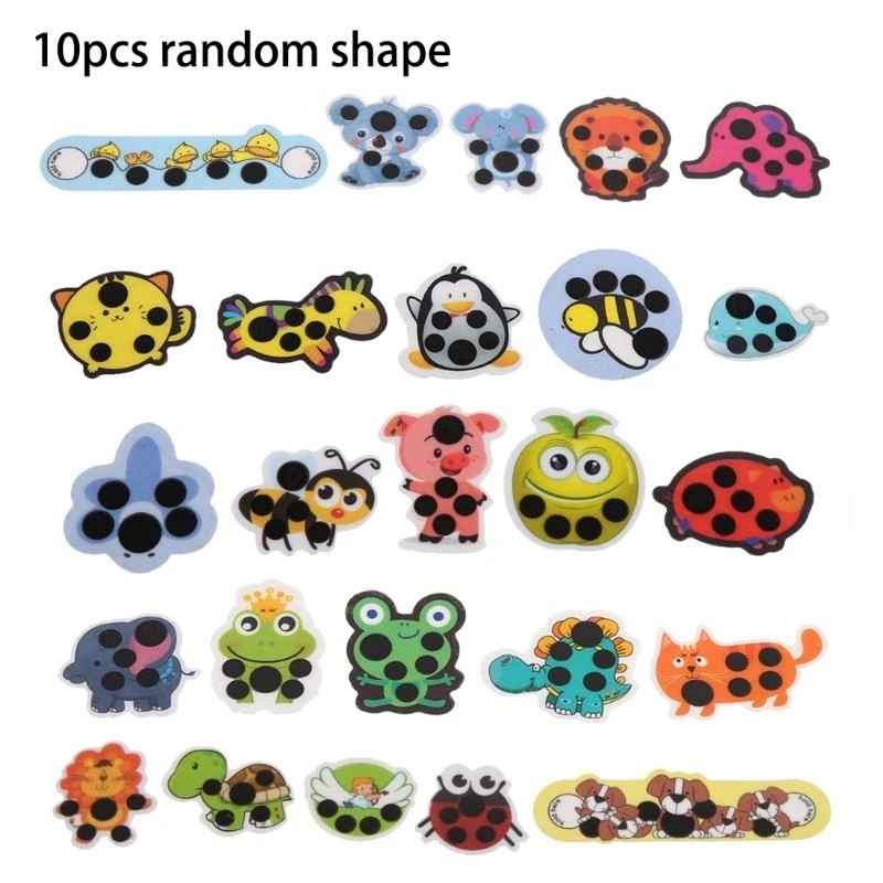 

M76C Forehead Fever Stickers Temperature Sticker Thermometer Strip Quick Read Sticker