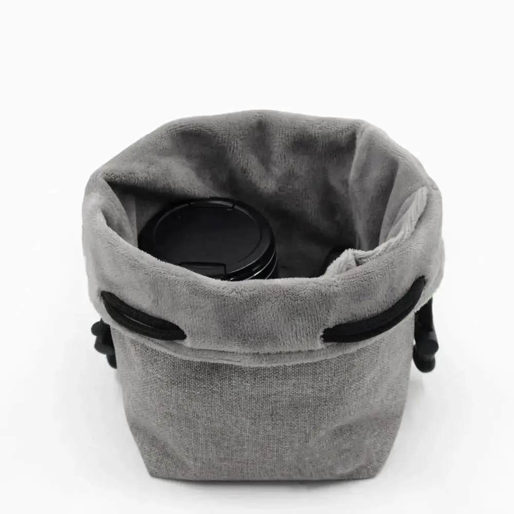 Waterproof Camera Bag Lightweight Compact Lens Drawstring Pouch Durable Protective Photography Protective Bag Outdoor