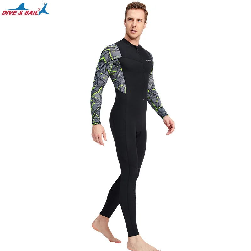 Mens Womens Piece Wetsuit Thin Quick Dry Surfing Suit Feel UV Sun Protection Rash Guard Anti-Jellyfish Snorkeling Swimwear