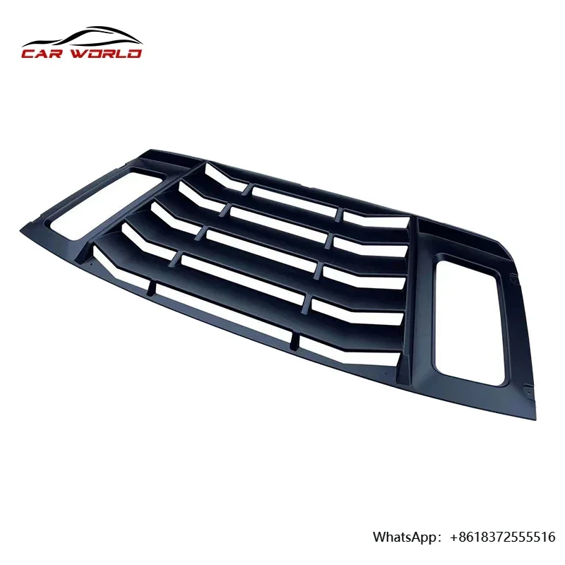

XingRear Window Louver Windshield Sun Shade Cover For Challenger 2017-2020 Modified To Hellcat Mp Style