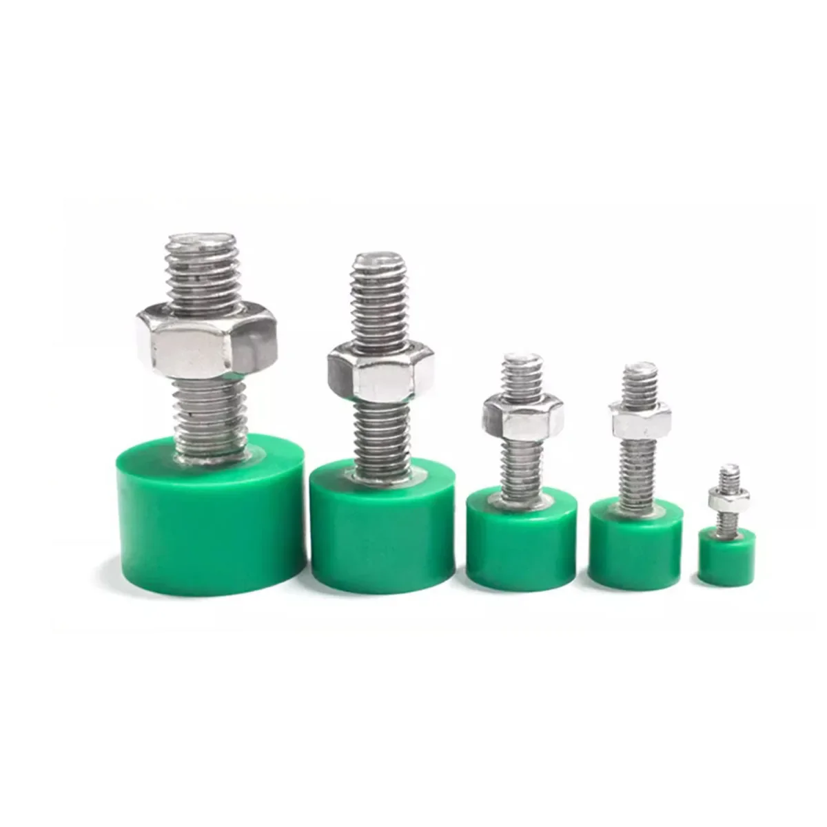 Polyurethane Stopper Bolt Adjustable Rubber Encapsulated Screw Anti - collision Buffer M3-M12