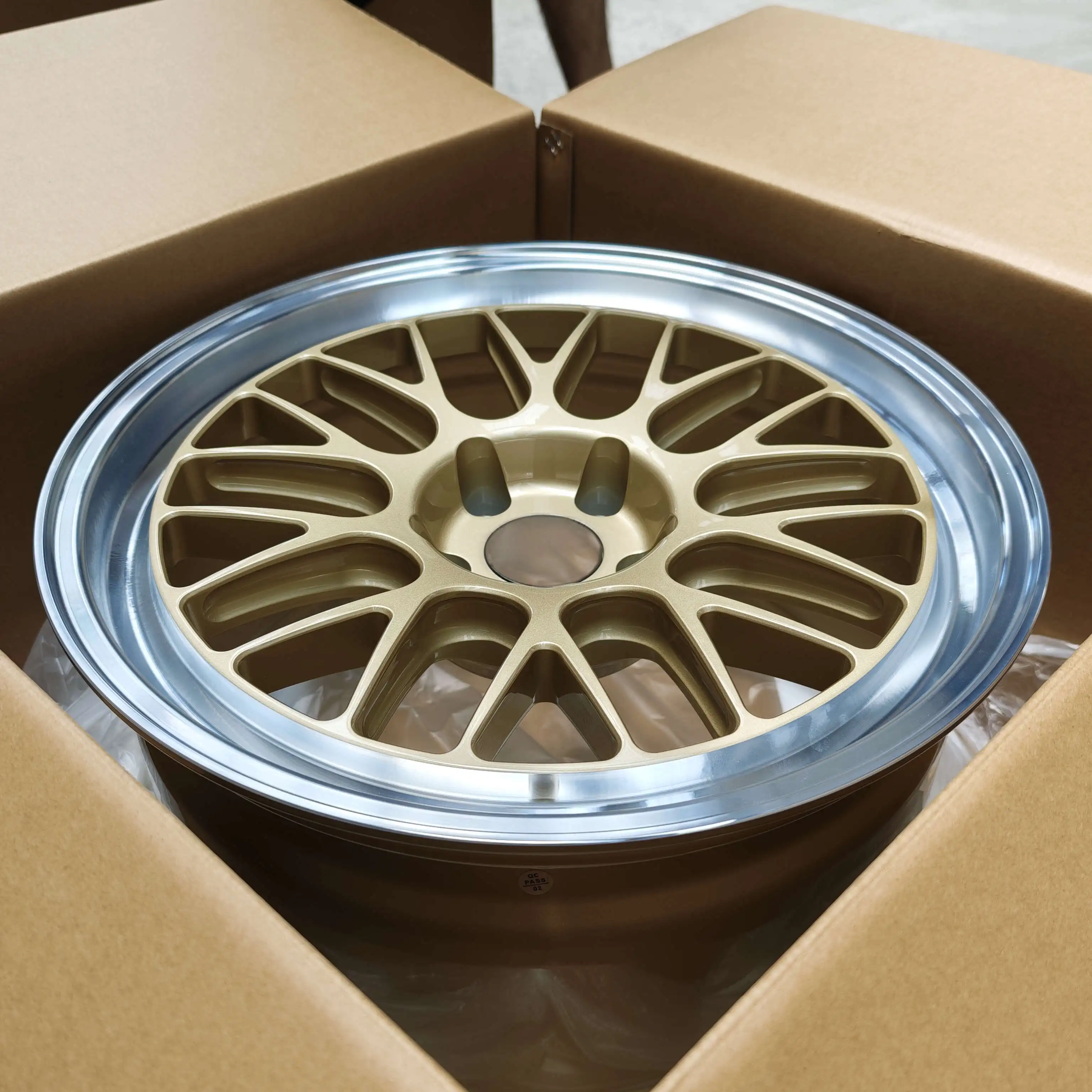 Pengzhen Apex Ml-10rt قطعة واحدة 18 19 20 بوصة لون ذهبي مزورة جنوط عجلات السيارة لسيارات BMW M3 M4 PORSCHE 996 997