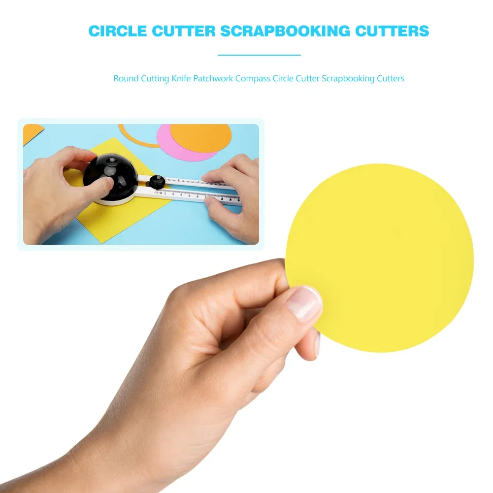 سكين قطع دائري مع بوصلة ، قاطع دائري ، آلة قطع الورق ، سكرابوكينغ ، بطاقات ، ملحقات أدوات تصنعها بنفسك