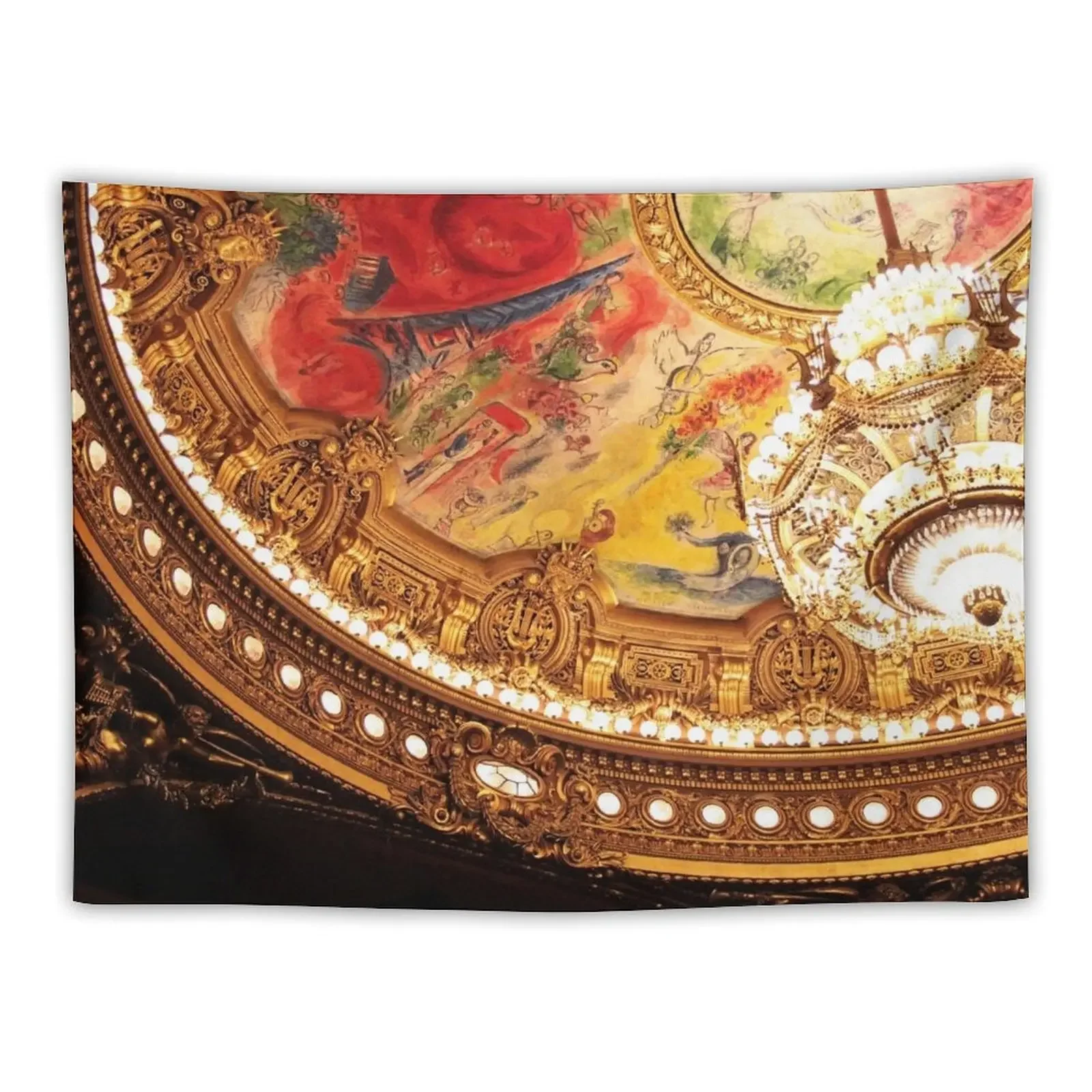 Paris Opera Chandelier Tapestry Wall Hanging Room Aesthetic Decor Bedroom Decor Aesthetic Tapestry