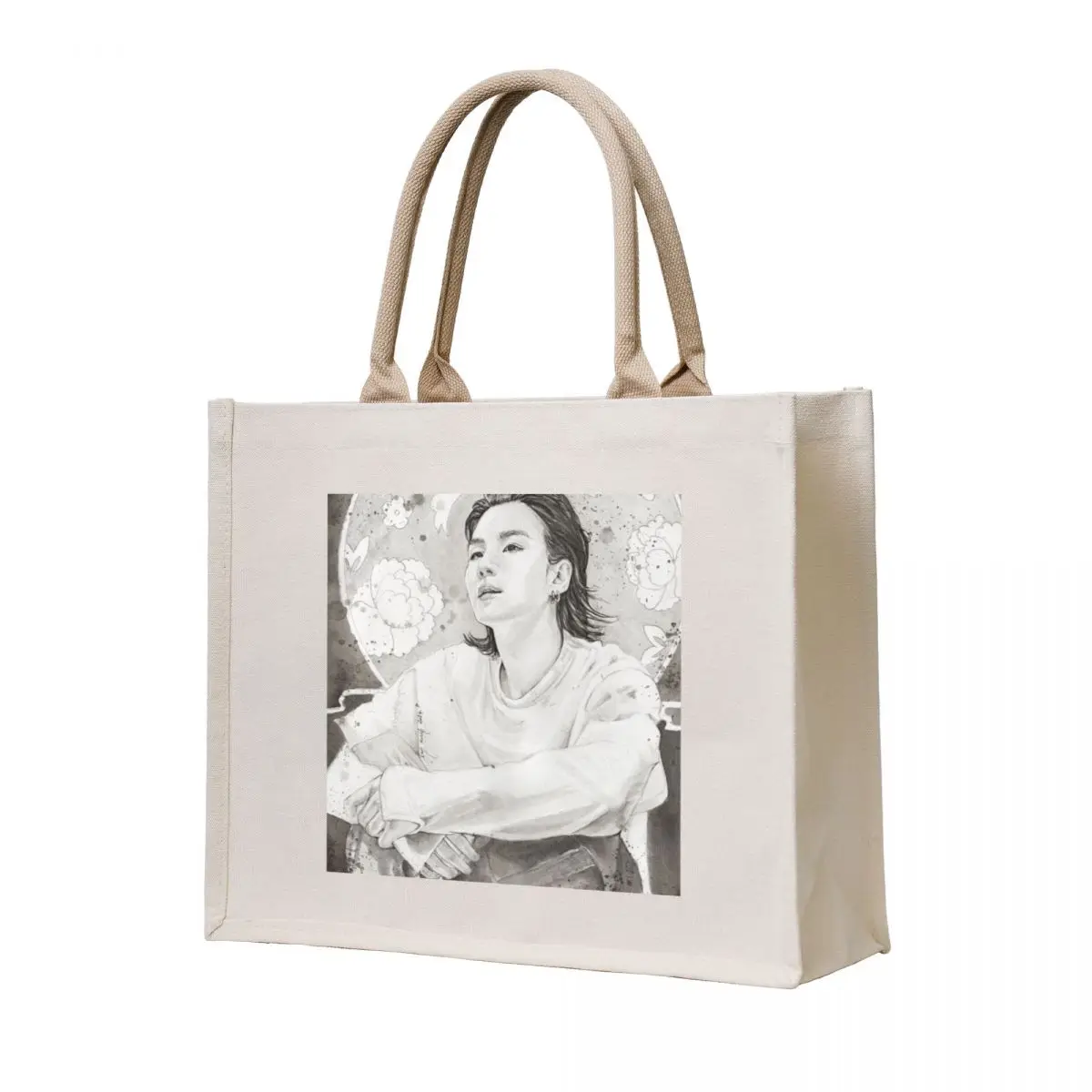 

Dear My Love Tote Bag Canvas shoulder bag tote bag men's reusable shopping bags
