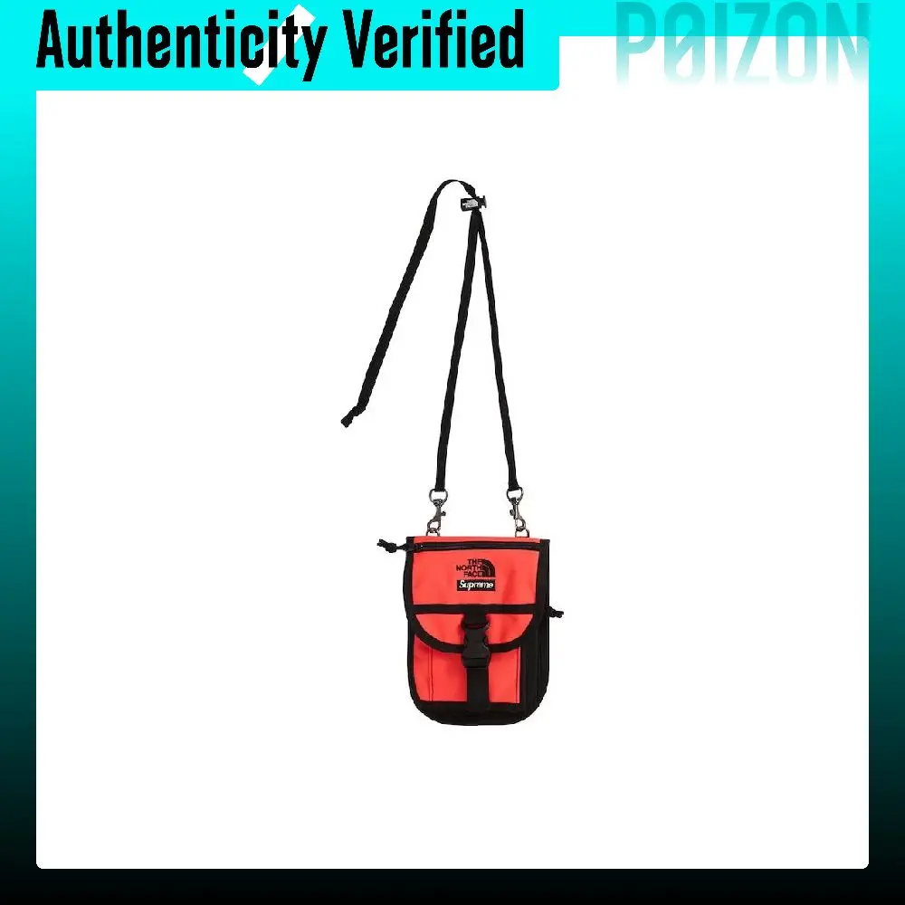Supreme X The North Face Collaboration Nylon Crossbody Bags Regular Unisex Bright Red SUP-SS20-436