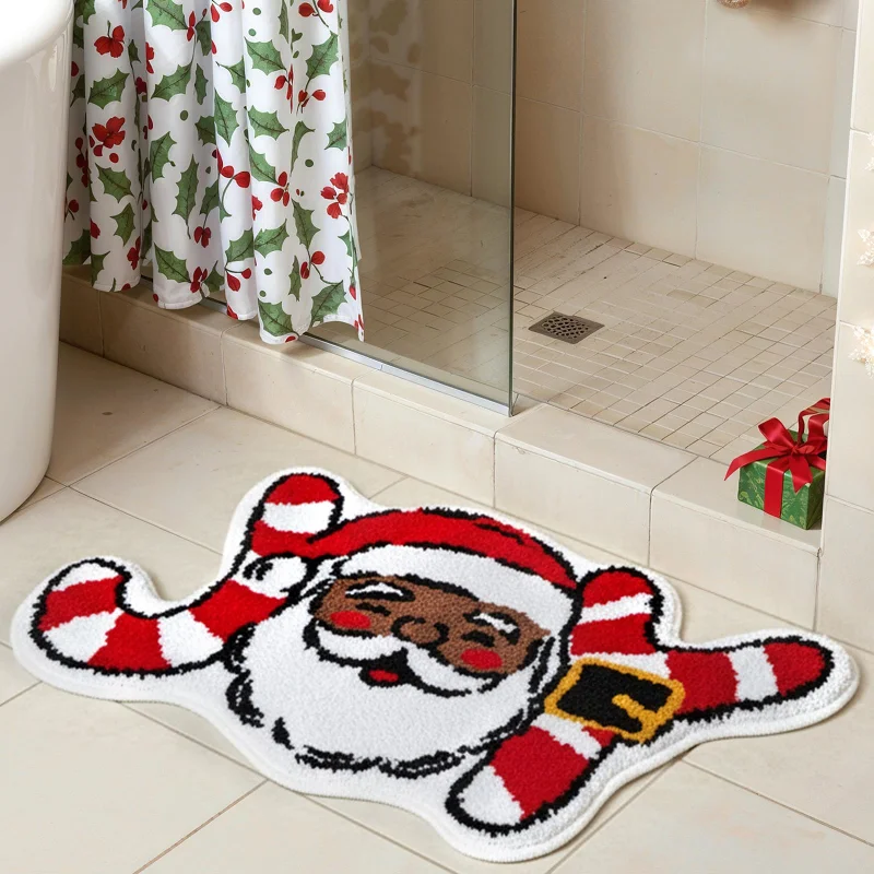 VIKAMA Xmas Santa Shaped Rug C - Kids Outdoor Flooring recension och pris