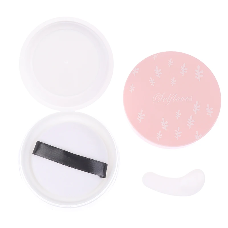 

10g Portable Plastic Powder Box Empty Loose Powder Pot With Powder Puff Sieve Cosmetic Travel Makeup Jar Sifter Container