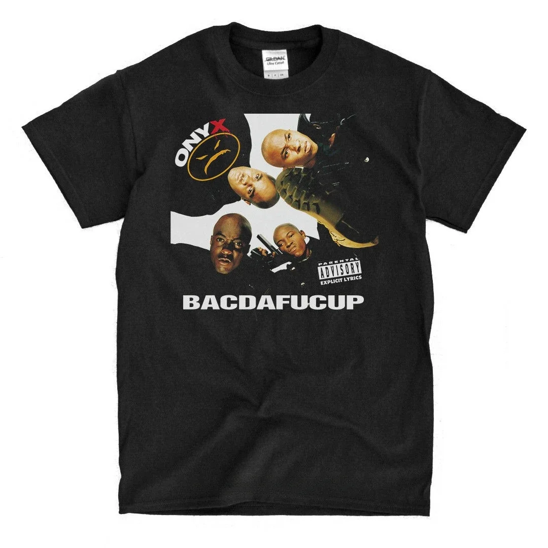 Onyx-bacdafucup - Black teen print T-shirt crew neck short sleeve casual wear for and women Short Sleeve printing Cartoon