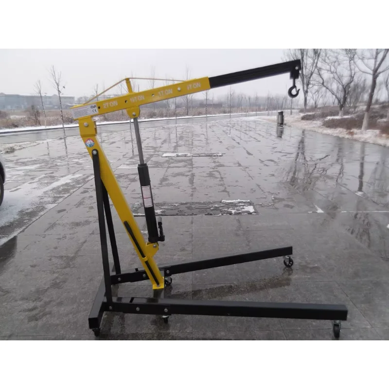 1 Ton 2 Ton Engine Crane Lifting Crane Small Hydraulic Lifter
