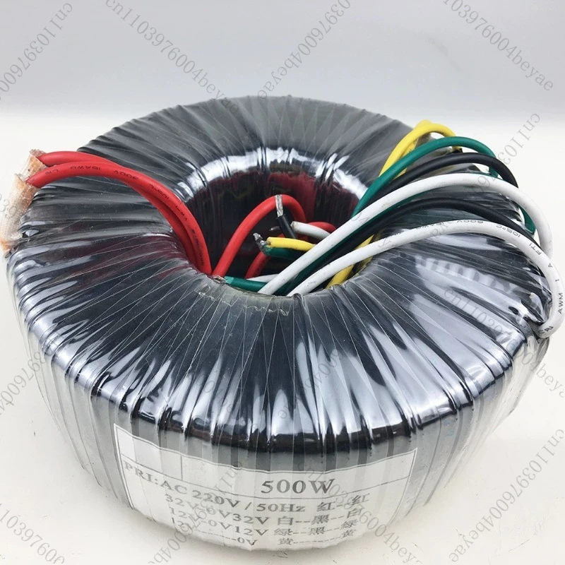 500W Amplifier Toroidal Transformer 220V to Dual 32V Dual 12V Single 12V Amplifier Transformer Audio Amplifier Power Supply