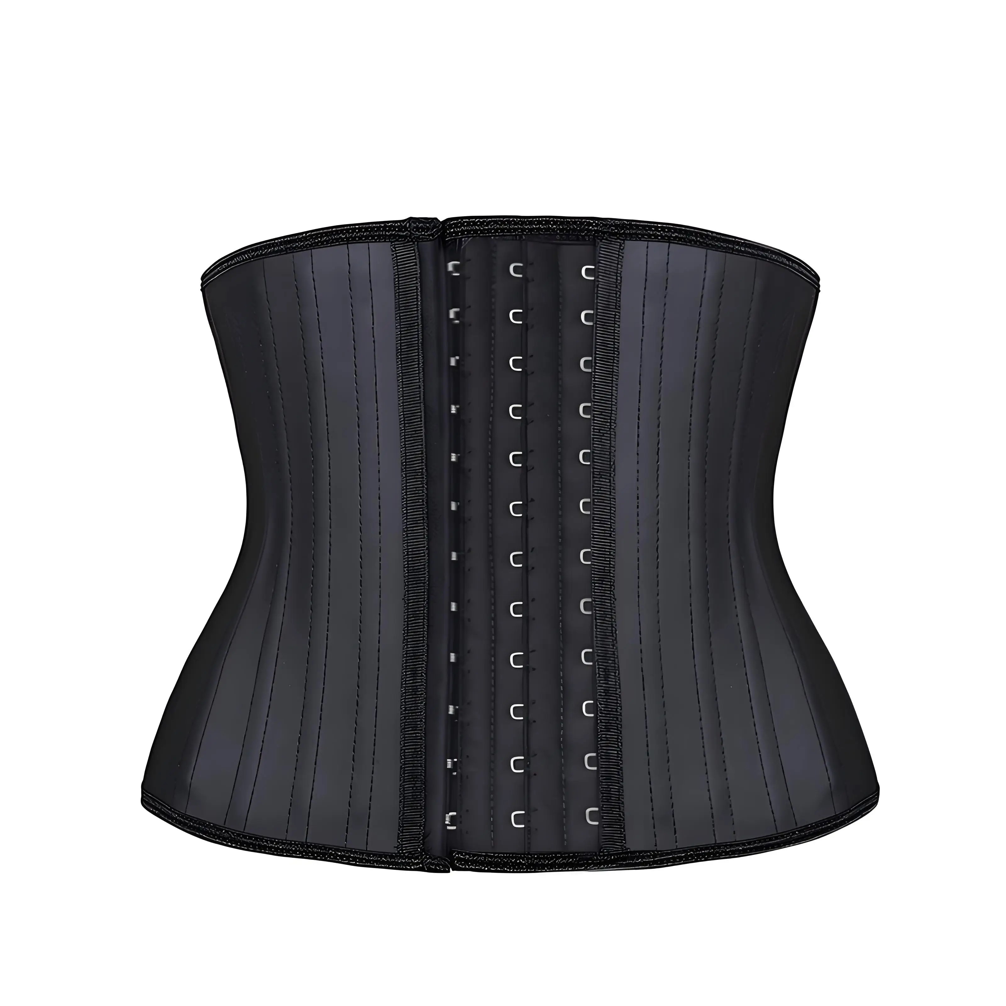 Short Torso Corset Waist Trainer Latex Body Shapewear Women Tummy Shaper Belly Sheath Sllimming Belt Modeling Strap Weight Loss
