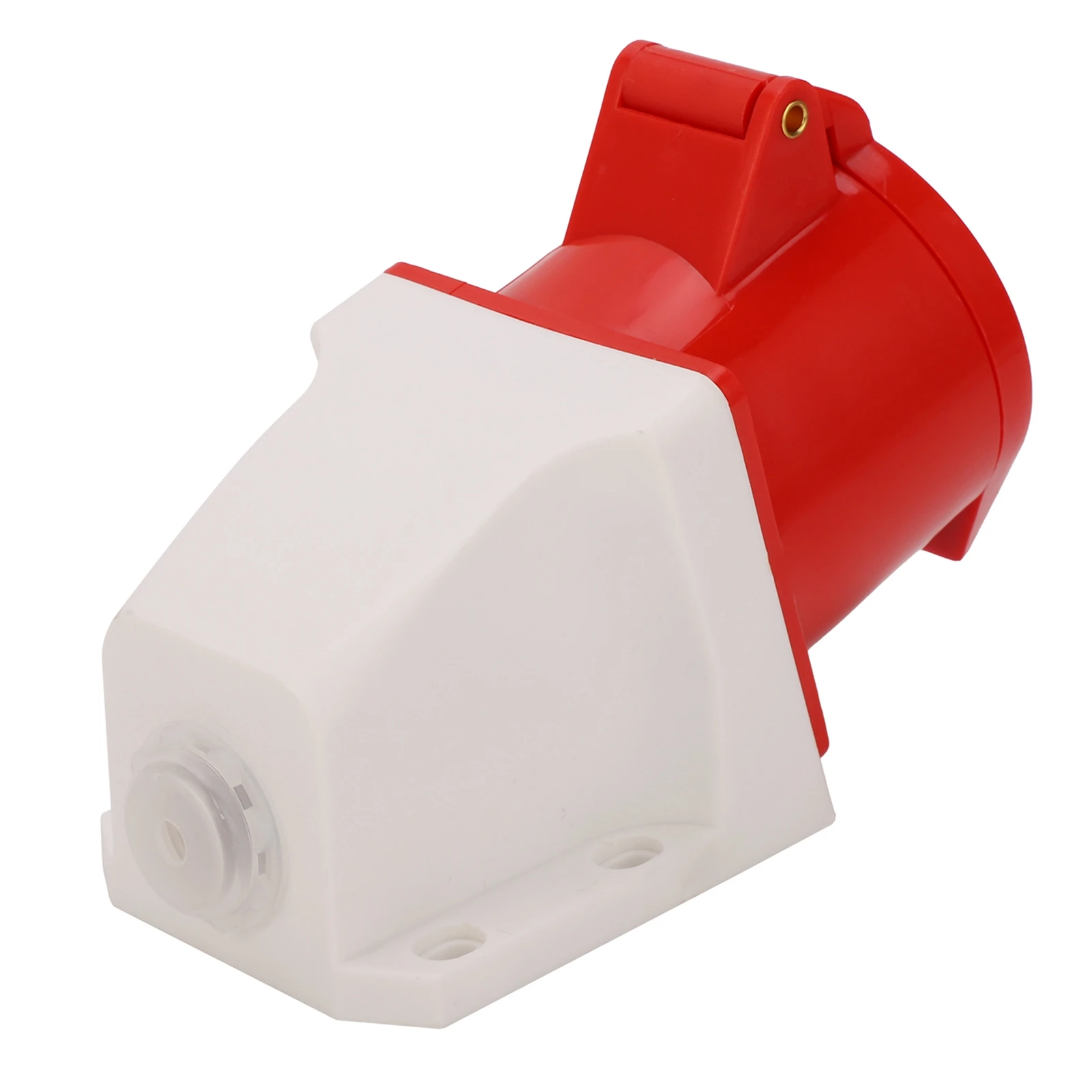 Industrial Power Socket Connector 5-Pin 3-Phase Explosion-Proof Open Installation 32A 220-380V/240-415V