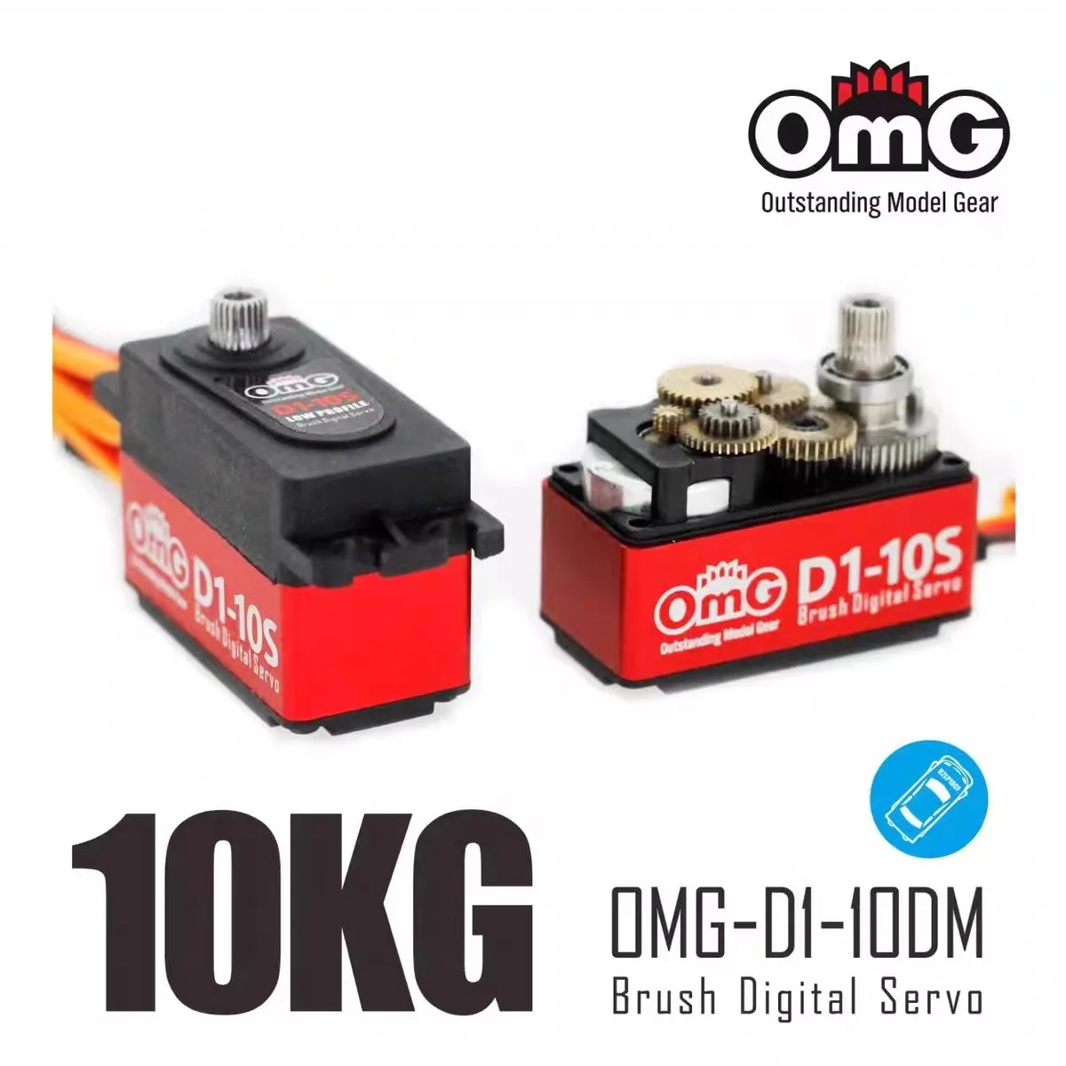

Суперпопулярный цифровой сервопривод OmG 10 кг с коротким корпусом, высоковольтный, с металлическим редуктором, для дрифт-каров и радиоуправляемых моделей, начального уровня