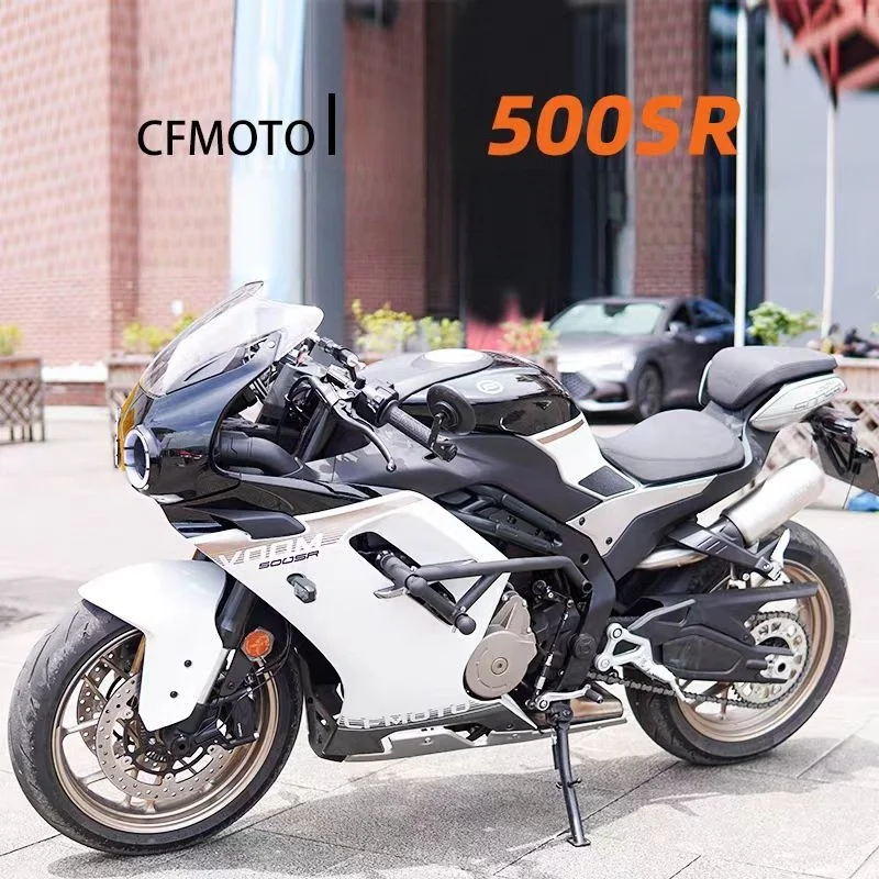 

Мотоциклетный противоскользящий бар, модифицированные аксессуары, бампер для мотоцикла CFMOTO500SR, конкурентоспособный пружинный буфер, передняя аварийная планка