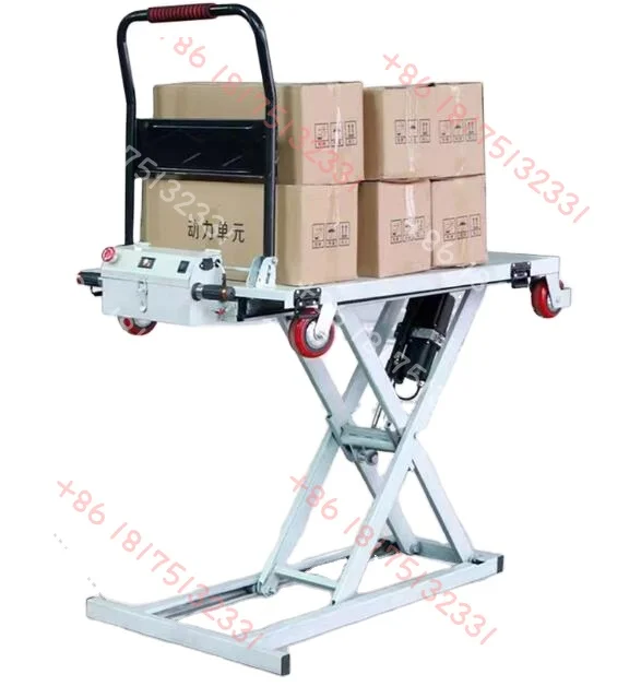 

250KG 66cm 86cm 100cm Lift Electric Truck Mounted Forklift Pallet Van Truck