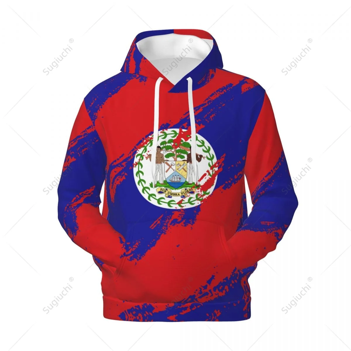 Unisex Belize Flag Color Hoodie 3D Men Women Harajuku Sweatshirt Pullover Hoodies Polyester Casual