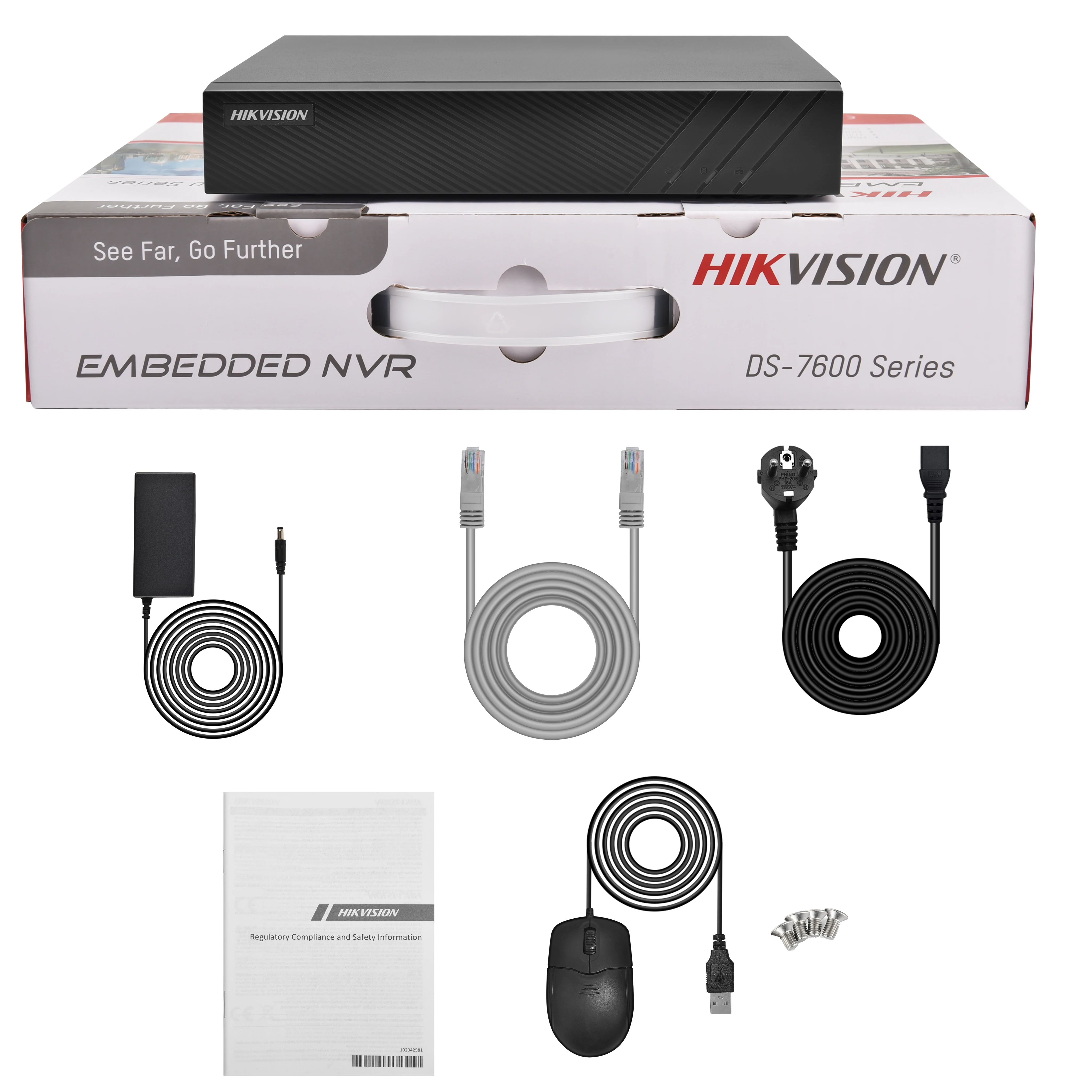 Hikvision DS-7604NI-Q1/4P DS-7608NI-Q1/8P 4K 4/8 CH 4/8 PoE NVR 8MP H.265+ MD2.0 Sicherheitsüberwachungs-Netzwerk-Videorecorder – Detail 3