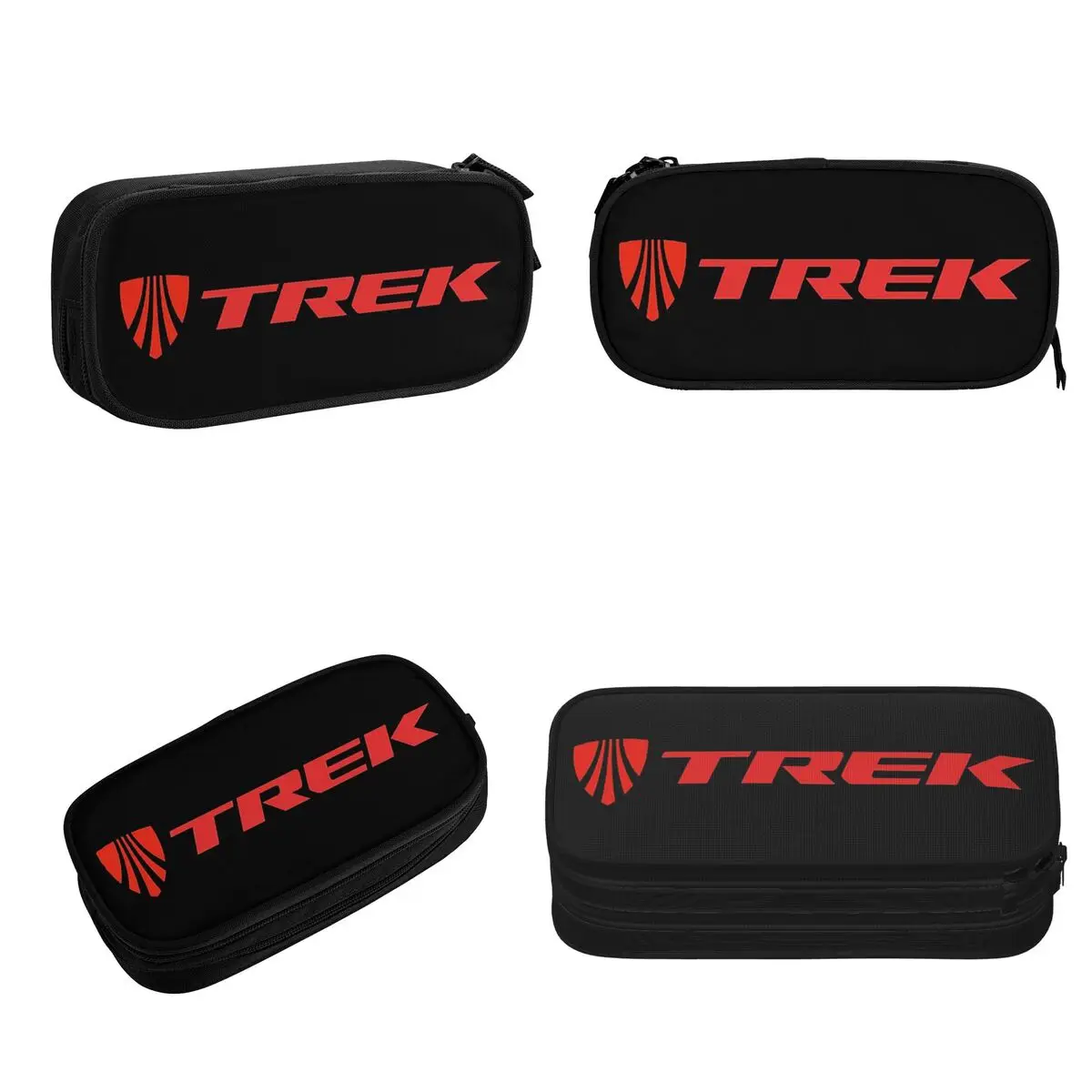 Estojos para Lápis de Grande Capacidade para Meninos e Meninas, Trek Bike Logo, Pen Bags, Lápis Pouch para Estudantes, Papelaria Escola e Escritório