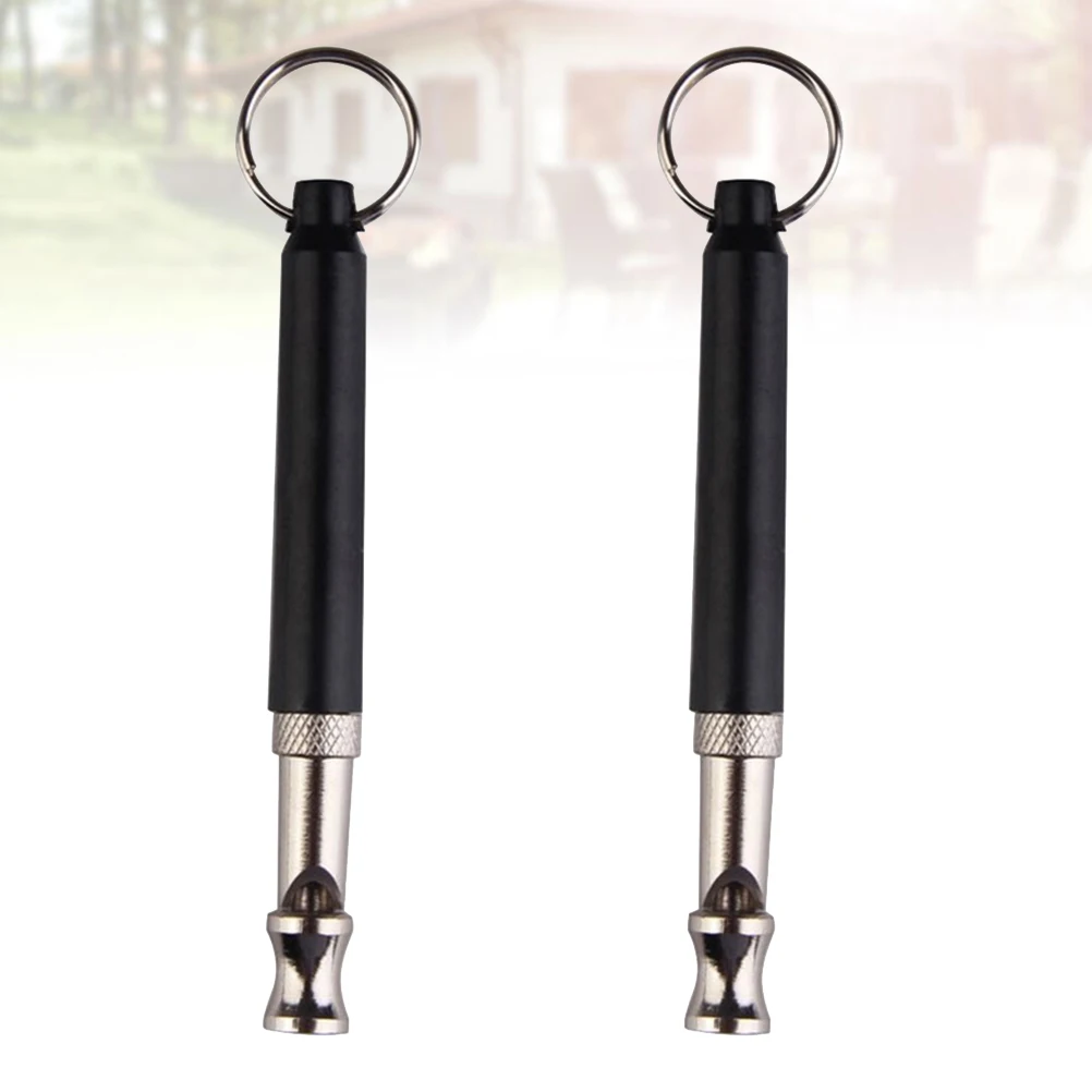 

2 Pcs Dog Training Whistle for Pet Best Obedience Dogs Sonic Barking