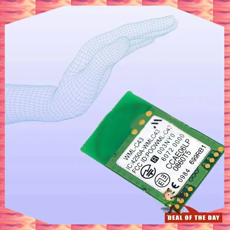Module Bluetooth WML-C43 pour Console de jeu Wii, réparation de Module Bluetooth, accessoires de remplacement de carte PCB, livraison 24 heures