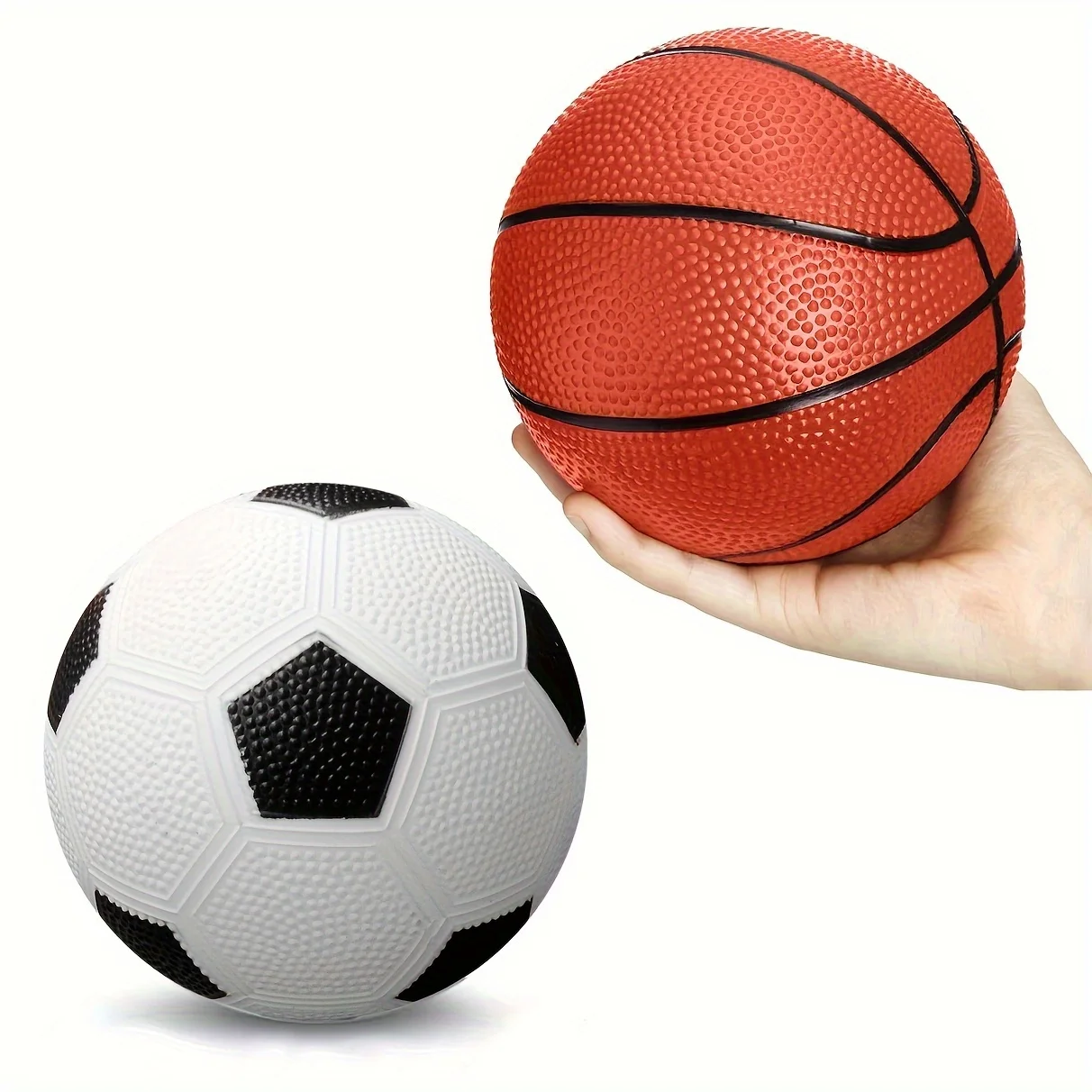 2 шт., 5 дюймов, мини-надувные баскетбольные футбольные игрушки, маленькие игрушки для мячей, спортивные игры на открытом воздухе, плавающий бассейн JXB
