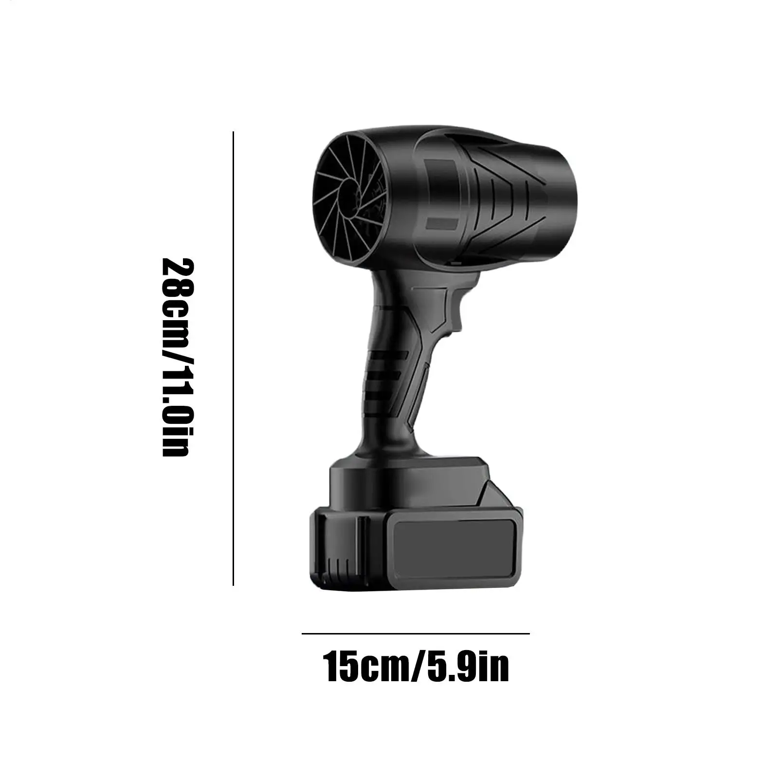 منفاخ أوراق الشجر اللاسلكي لتنظيف الثلج، منظف الغبار في الفناء الخلفي للشقة الخارجية، الفناء الخلفي، الحديقة، المطبخ التجاري