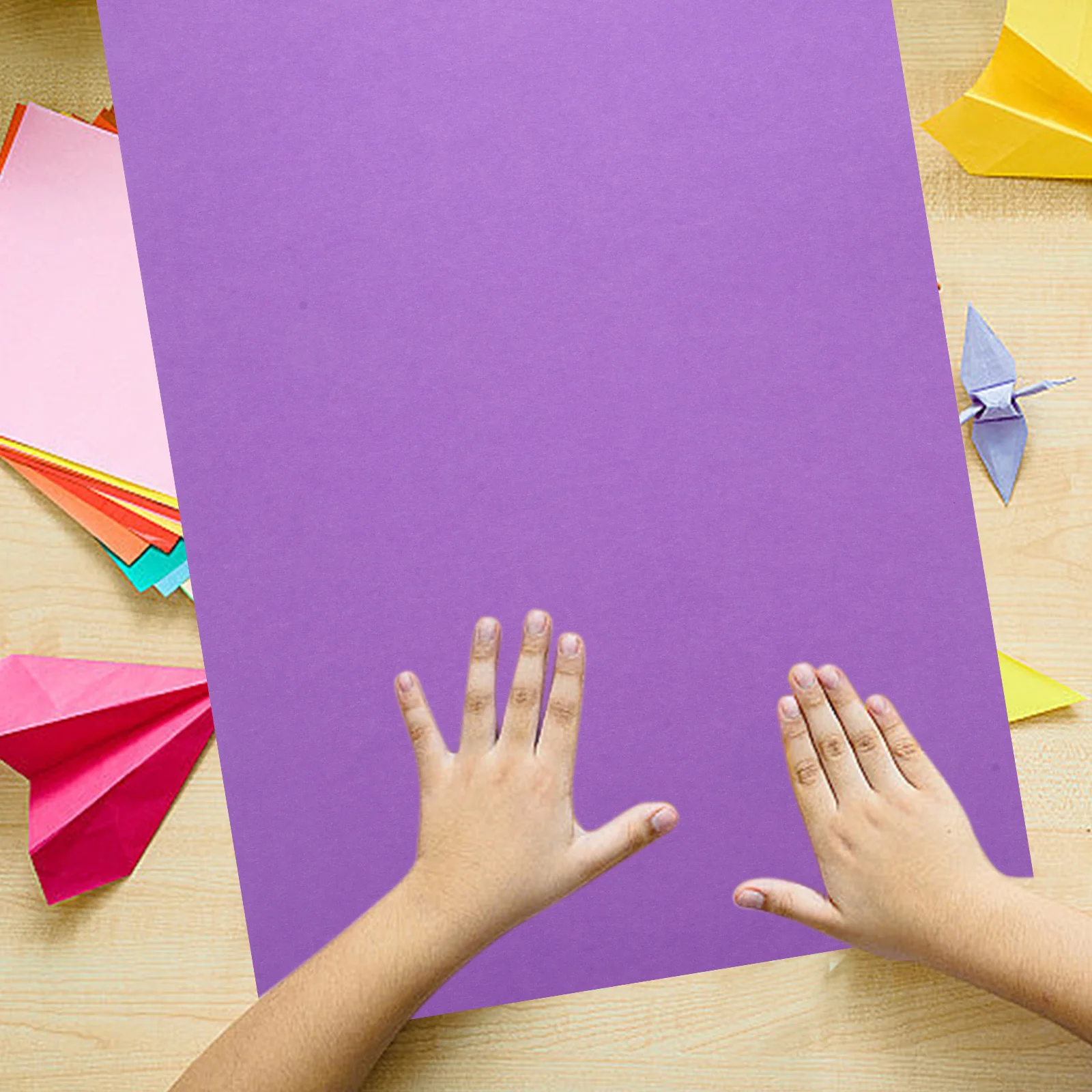 1 pz 50 Lenzuola Cartoncino Colorato di Carta A4 Materiale Artigianale Per Fai Da Te Scrapbooking Bambini Scuola Progetti di Arte Compleanno Festa Di Natale