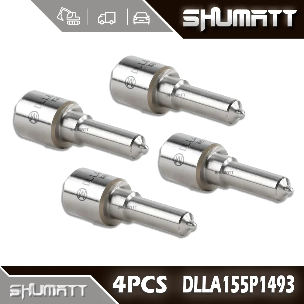 

NEW 4PCS XINGMA DLLA155P1493 Diesel Fuel Injector Nozzle 0433171921 For Injector 0445110250 China Made New