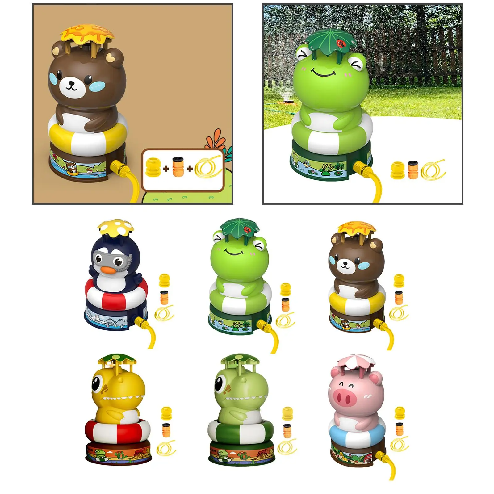 

Пусковая установка, детские игрушки для заднего двора, разбрызгиватель, уличные летние игрушки для детей от 3 до 12 лет