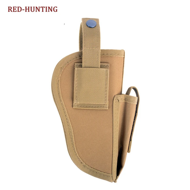 G2C/CZ 75/USP COMPACT/PP/M9/PX4/P220 Hunting Pistol Hand Gun Holster Tactical EDC Right/Left Interchangeable Waist Gun Bag Pouch