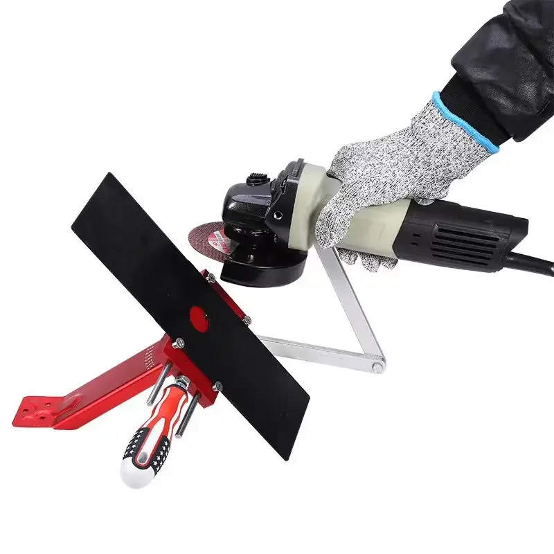 Lawn mower blade sharpener Garden tools Adjustable angle 15 ° to 45 °