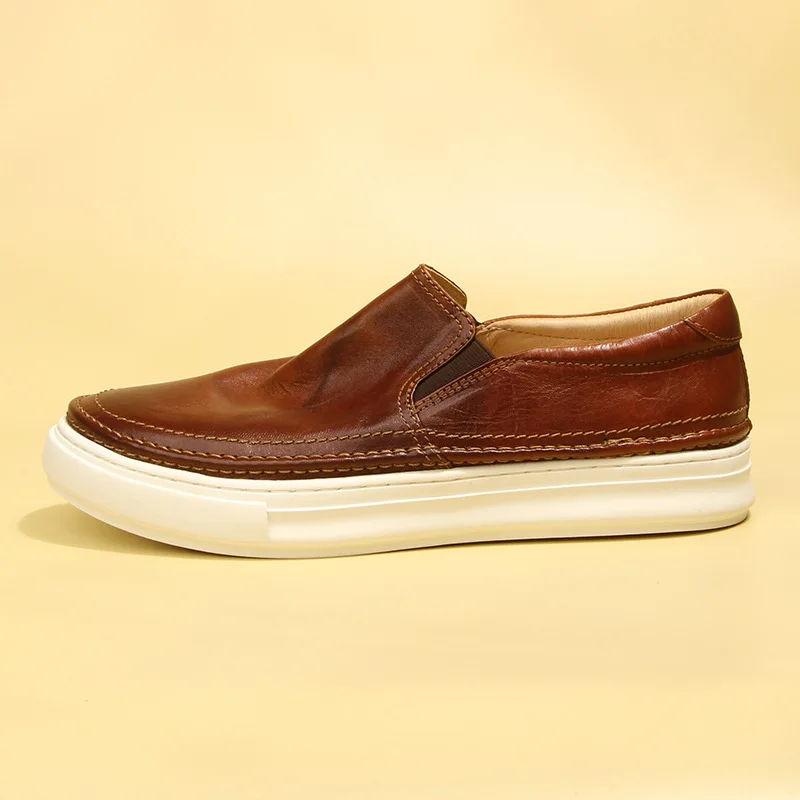 brown horsehide