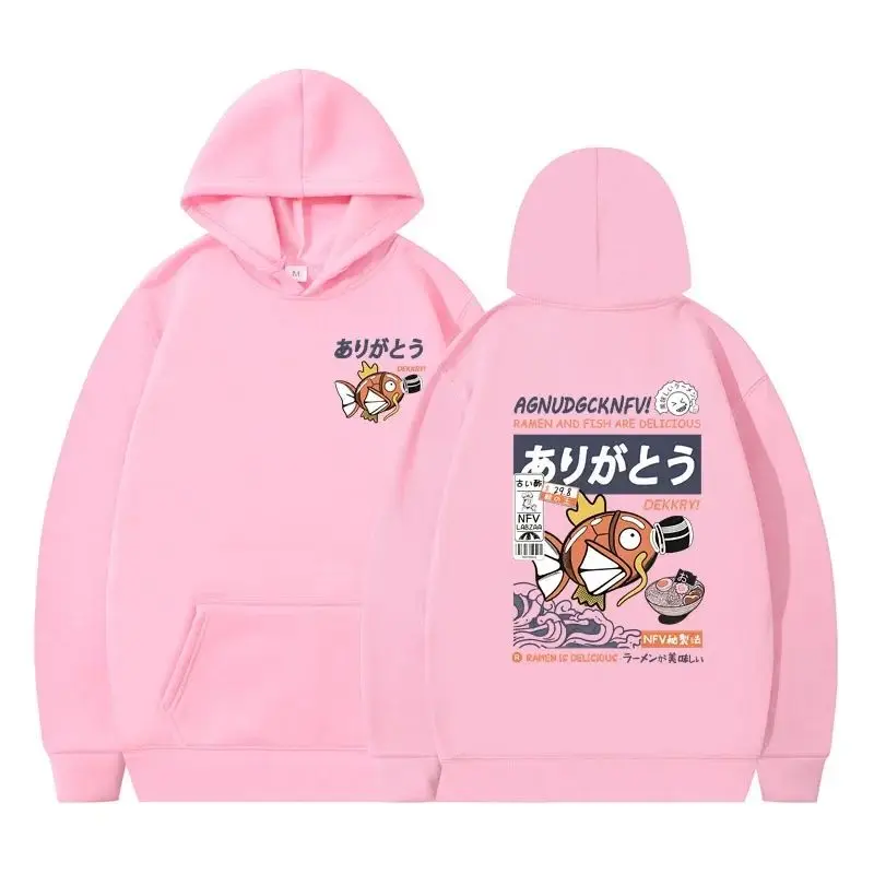 

Anime Women's Cotton Hoodies Vintage Japanese Cartoon Hoody Street Harajuku Hip Hop Sweatshirt Women Streetwear Pullover
