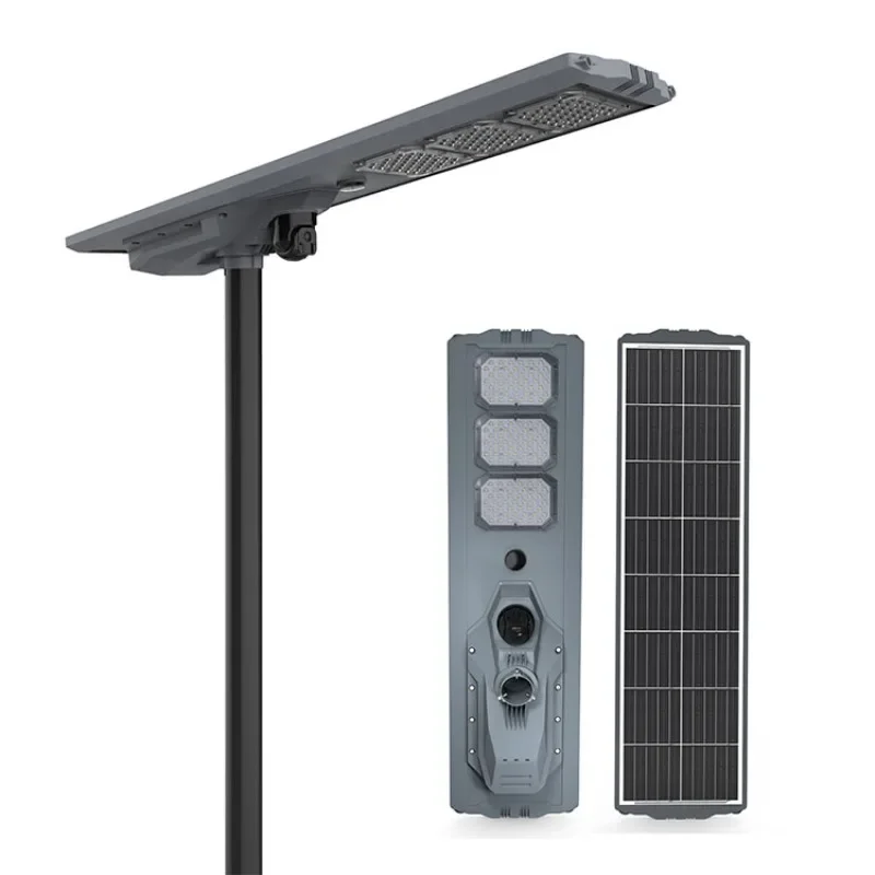 Hot Sale Phone Control Security Lighting High Lumens All In One Led Solar Street Light With CCTV Camera 4G