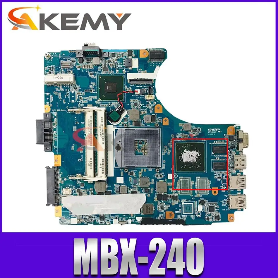 

AKEMY For Sony Vaio VPCCB3P1E RPGA-988B Laptop Motherboard MBX-240 A1848536A 1P-0113J01-8011