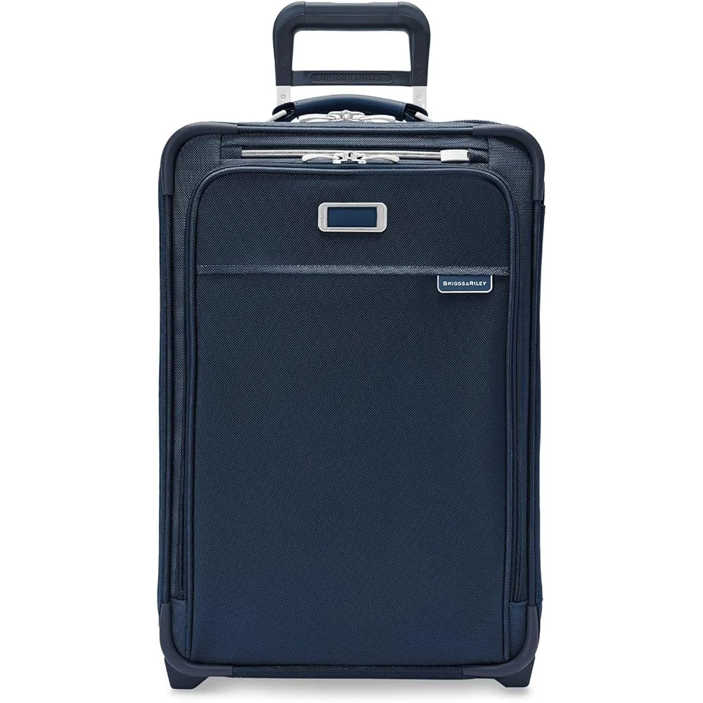 22 Inch Softside Expandable Carry On Luggage Rolling Suitcase Dual Wheel USB Charging Business Travel Bag