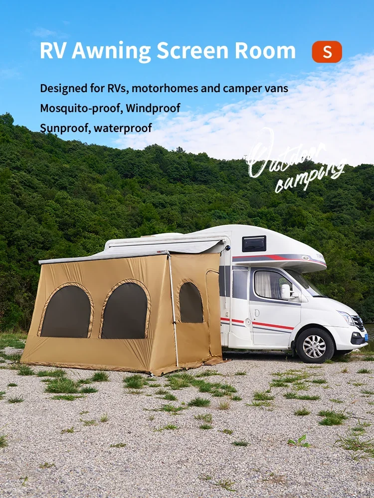 

Тент для домов на колесах, экран для домов на колесах, комната для жилых прицепов, комната конфиденциальности, Thule Fiamma, дом на колесах, фургон, тент, комната F45S