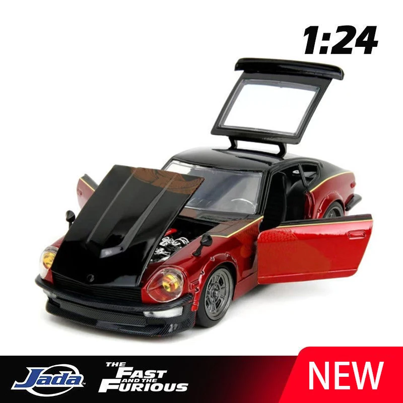 

JADA 1:24 Fast & Furious Nissan DATSUN 240Z Alloy Car Diecasts & Toy Vehicles Car Model Miniature Scale Model Car For Children