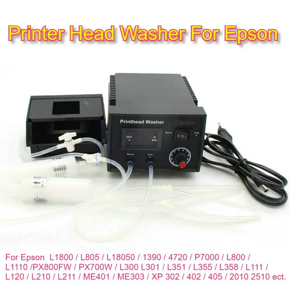 

Printhead Cleaning Wash Machine Washer Device For Epson L805 L1800 L800 Printer Head DX6 XP600 i3200 TX800 i1600 FA04000 FA04010